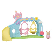 SYLVANIAN FAMILY - Duhové houpačky se skluzavkou