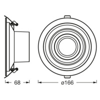 LEDVANCE Ledvance Decor Filament Echo LED downlight