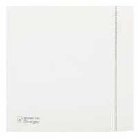 Soler&Palau SILENT 100 CZ Design Swarowski White koupelnový, bílý