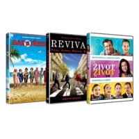 3x DVD Česká komedie: Revival Život je život Babovřesky 3 (3DVD) - DVD