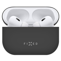 FIXED Silky silikonové pouzdro pro Apple AirPods Pro/Pro 2 černé