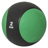 Gorilla Sports Medicinbal, zelený/černý, 2 kg
