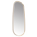 Koupelnové zrcadlo růžové zlato včetně LED a dotykového stmívače - Geraldien