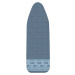 Modrý bavlněný potah na žehlicí prkno Wenko Air Comfort, délka 125 cm
