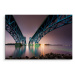 MyBestHome BOX Plátno Most South Grand Island Bridge V Usa Varianta: 30x20