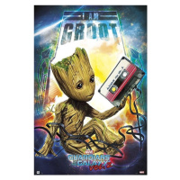 Plakát, Obraz - Strážci Galaxie - Groot, (61 x 91.5 cm)
