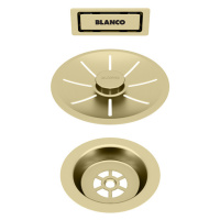 Blanco Odtoková sada InFino s přepadem C-overflow, saténově zlatá Gold Edition
