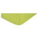 Zelené elastické prostěradlo z čisté bavlny Happy Friday Basic, 90 x 200 cm
