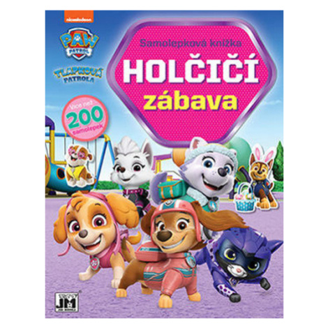 Tlapková patrola Holčičí zábava - Samolepková knížka JM - Jiří Models