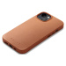 Kryt Mujjo Full Leather Case with MagSafe for iPhone 14 Plus- Tan