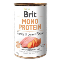 Konzerva Brit Mono protein krůta s batáty 400g