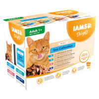 IAMS Delights Adult Sea Mix - 96 x 85 g v želé