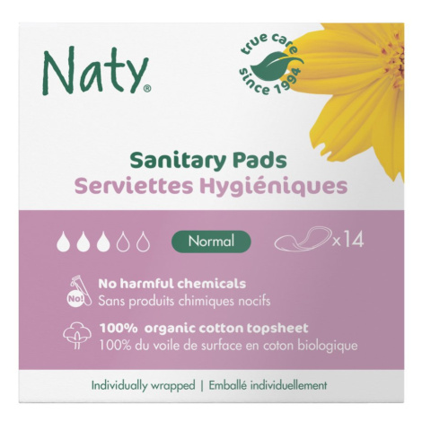 Eco Naty Dámské ECO vložky Naty (14 ks) - normal Eco by Naty
