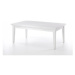 Konferenční stolek, dtd fóliovaná / mdf lakovaná, bílá, paris