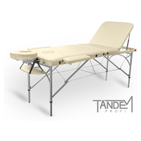 Skládací masážní stůl TANDEM Profi A3D Barva: krémová