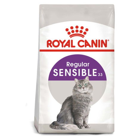ROYAL CANIN SENSIBLE granule pro kočky s citlivým zažíváním 2 × 10 kg