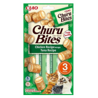 Ciao Churu Cat Bites kuřecí kousky s tuňákovým pyré 3 × 10 g