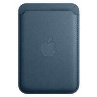 Apple FineWoven peněženka s MagSafe k iPhonu tichomořsky modrá