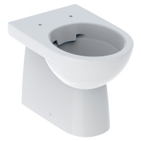 Geberit Selnova - Stojící WC, zadní/spodní odpad, Rimfree, bílá 500.393.01.7