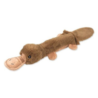 Hračka Dog Fantasy Recycled Toy kachna s PET lahví pískací se šustícím ocasem 55cm