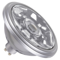 SLV BIG WHITE QPAR111 GU10 LED světelný zdroj stříbrný 12,5 W 3000 K CRI 90 10° 1005278