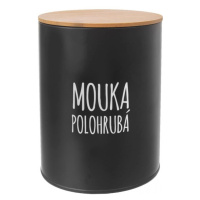 DÓZA PLECH/BAMBUS PR. 13 CM MOUKA POLOHRUBÁ - Orion