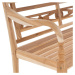 Divero DIVERO Zahradní dřevěná lavička 119 cm DS21513957