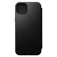 Pouzdro Nomad Leather MagSafe Folio, black - iPhone 14 Plus (NM01282785)