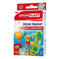 3M™ SPOFAPLAST 117 Dětské náplasti 10 cm x 6 cm 10 kusů