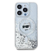 Pouzdro Karl Lagerfeld Glitter Magsafe Pro Iphone 13 Pro/13 Čiré