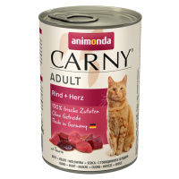 Animonda Carny Adult 6 x 400 g - Drůbeží (6 druhů bez hovězího)