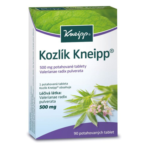 Kneipp Kozlík 500 mg 90 potahovaných tablet