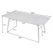 LuxD Jídelní stůl Laney 180 cm mramor šedý
