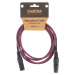 Cascha Standard Line Mic Cable Purple 2m