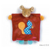Kaloo plyšová myš Colors-Doudou Puppet Mouse Squirrel 963263 červená