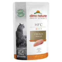 Výhodné balení Almo Nature HFC Jelly kapsička 24 x 55 g - kuřecí