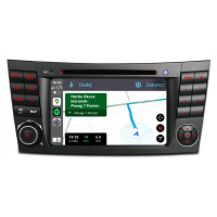 Mercedes W203 W209 W211 W219 Cls Nejnovější Android Carplay Radio Navigace