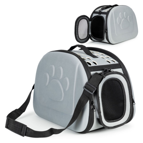 Přepravní taška pro psy a kočky XL Petsi šedá