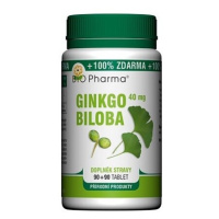 Ginkgo Biloba extrakt 40mg tbl.90+90 BIO-Pharma