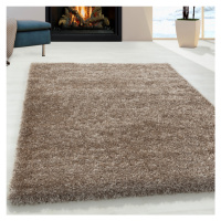 Kusový koberec Brilliant Shaggy 4200 Taupe 140x200 cm