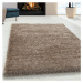 Kusový koberec Brilliant Shaggy 4200 Taupe 140x200 cm