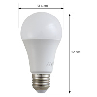 Arcchio LED žárovka, opál, E27, A60, 4,3 W, 2700K, 806 lumenů