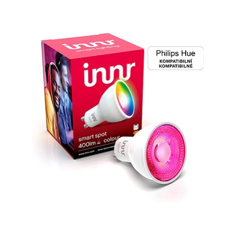 Innr Chytré bodové LED světlo GU10, Colour, kompatibilní s Philips Hue, 16M barev a tóny bílé Innr Lighting
