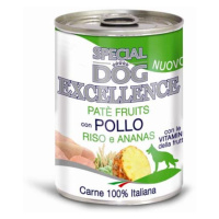 Monge SPECIAL DOG EXCELLENCE FRUITS paté kuře,rýže & ananas 400g konzerva