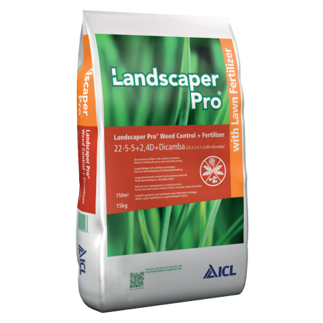 ICL Landscaper Pro Weed Control 15 Kg - 2v1 hnojivo proti plevelům