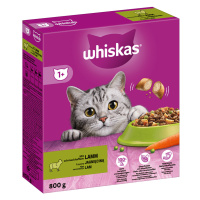 Whiskas 1+ s jehněčím - 2 x 800 g