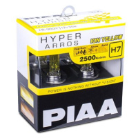 PIAA Hyper Arros Ion Yellow 2500KK H7 - teplé žluté světlo 2500K pro použití v extrémních podmín