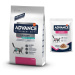 Advance VD granule 7,5 / 8 kg + kapsičky Advance 12 x 85 g - 15 % sleva - Urinary Sterilized 7,5