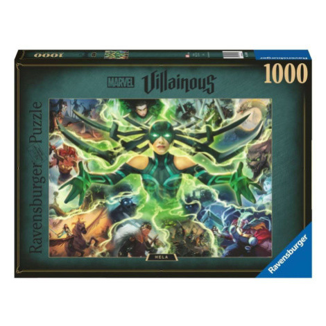 RAVENSBURGER Puzzle Marvel Villainous: Hela 1000 dílků 144096