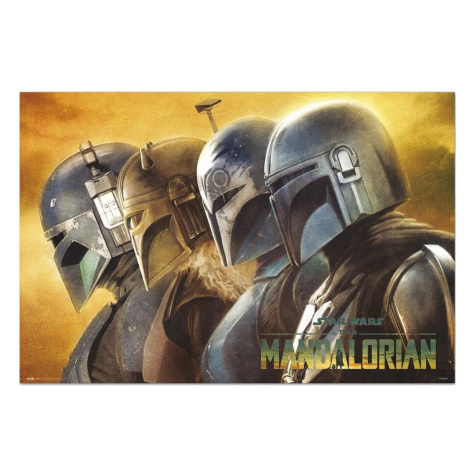 Plakát Star Wars: The Mandalorian - Mandalorians (212) Europosters